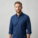 Celvoir | Chemise Décontractée Avec Poche Poitrine Pour Hommes