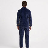 Ensemble De Pyjama D'Hiver En Polaire Pour Hommes