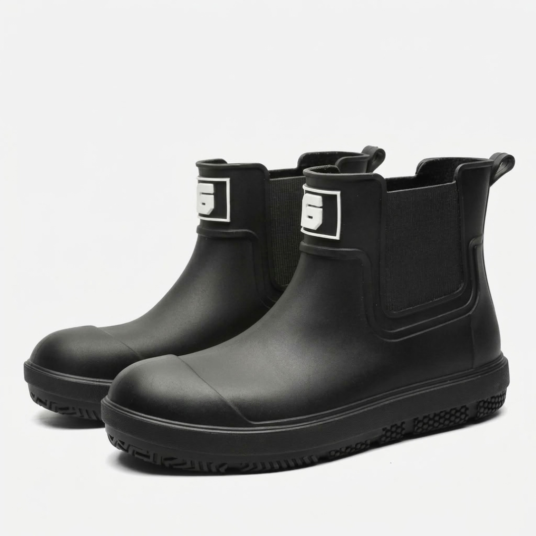 Bottines De Pluie Imperméables Antidérapantes Pour Homme