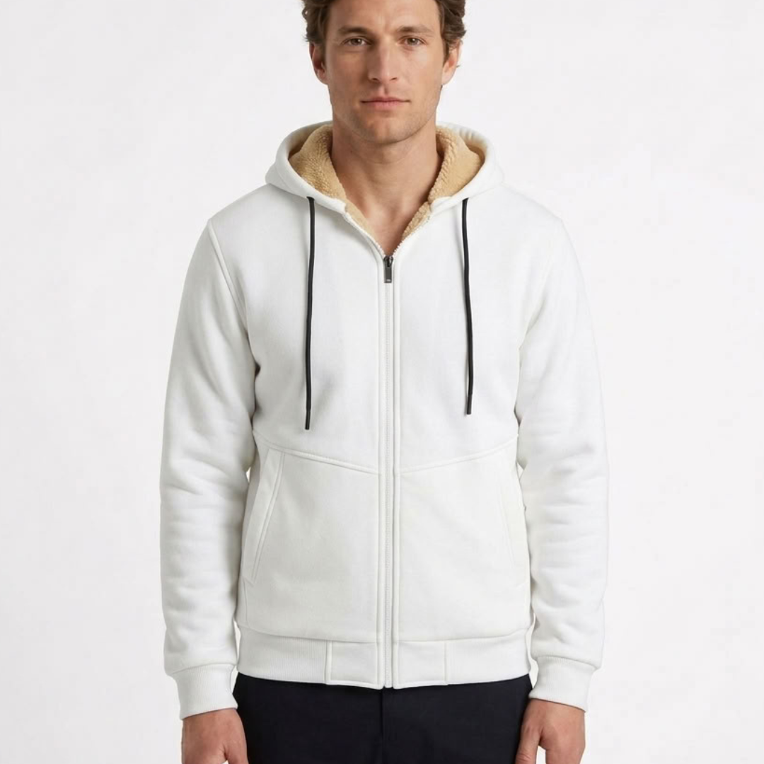 Cardigan Chaud À Capuche Pour Homme