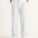 Pantalon Large À Coupe Décontractée