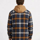 Veste Zippée À Capuche À Carreaux