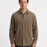 Surchemise Texturée Boutonnée Pour Homme