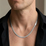 Collier Chaîne Serpent 5 Mm Pour Homme