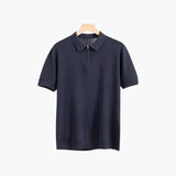 Celvoir | Polo Zippé En Maille Aérée Pour Hommes