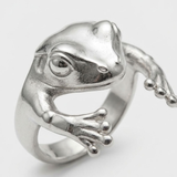 Bague Ajustable À Motif Grenouille Pour Homme