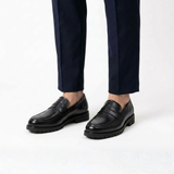 Mocassins Penny Brogue Pour Homme