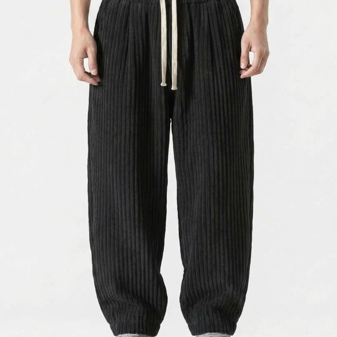Pantalon Large À Cordon De Serrage Pour Homme