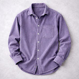 Celvoir | Chemise En Velours Côtelé Avec Poche Poitrine Pour Hommes