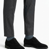 Chaussures Brogue Wingtip À Lacets Pour Homme