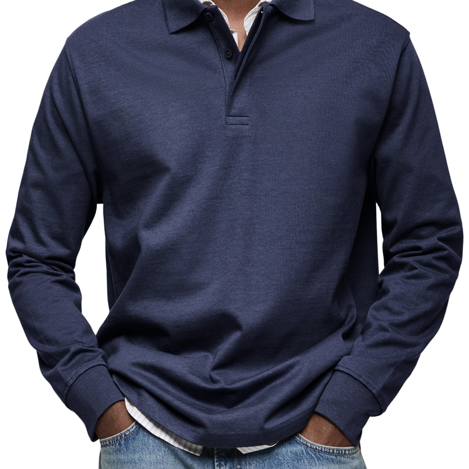 CELVOIR | POLO À MANCHES LONGUES POUR HOMME