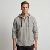Celvoir | Chemise À Capuche Avec Manches Longues Pour Hommes