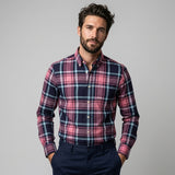 Celvoir | Chemise Homme À Carreaux Manche Longue