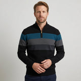 Celvoir | Pull À Col Zippé Avec Manches Longues Pour Hommes