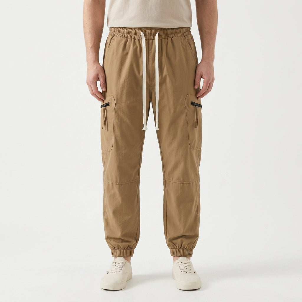Pantalon Cargo Décontracté À Multiples Poches