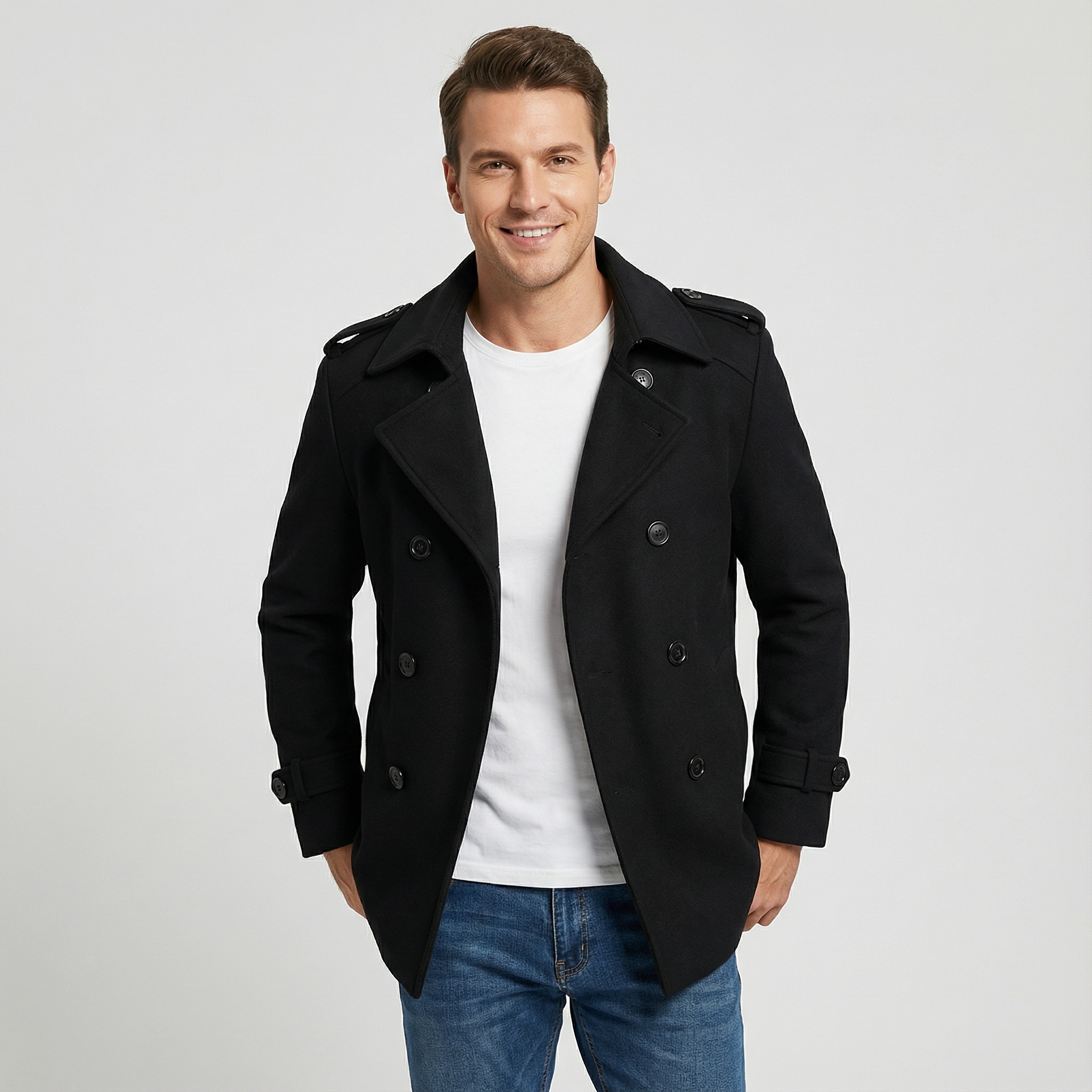 CELVOIR | MANTEAU HOMME TRENCH CEINTURÉ