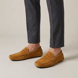 Celvoir | Mocassins Slip-On En Daim De Veau Pour Hommes
