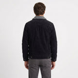 Veste En Velours Côtelé À Col Sherpa Pour Hommes
