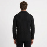 Cardigan À Col Châle Et Coupe Décontractée