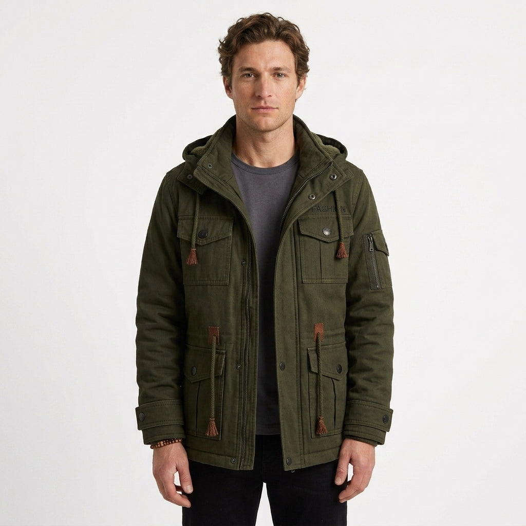 Veste Utilitaire Structurée À Multiples Poches