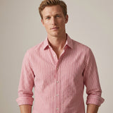 Celvoir | Chemise Texturée Avec Motif Vertical Pour Hommes