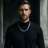 Collier Chaîne Serpent 5 Mm Pour Homme