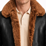 Manteau D’Hiver Texturé Et Structuré Pour Homme