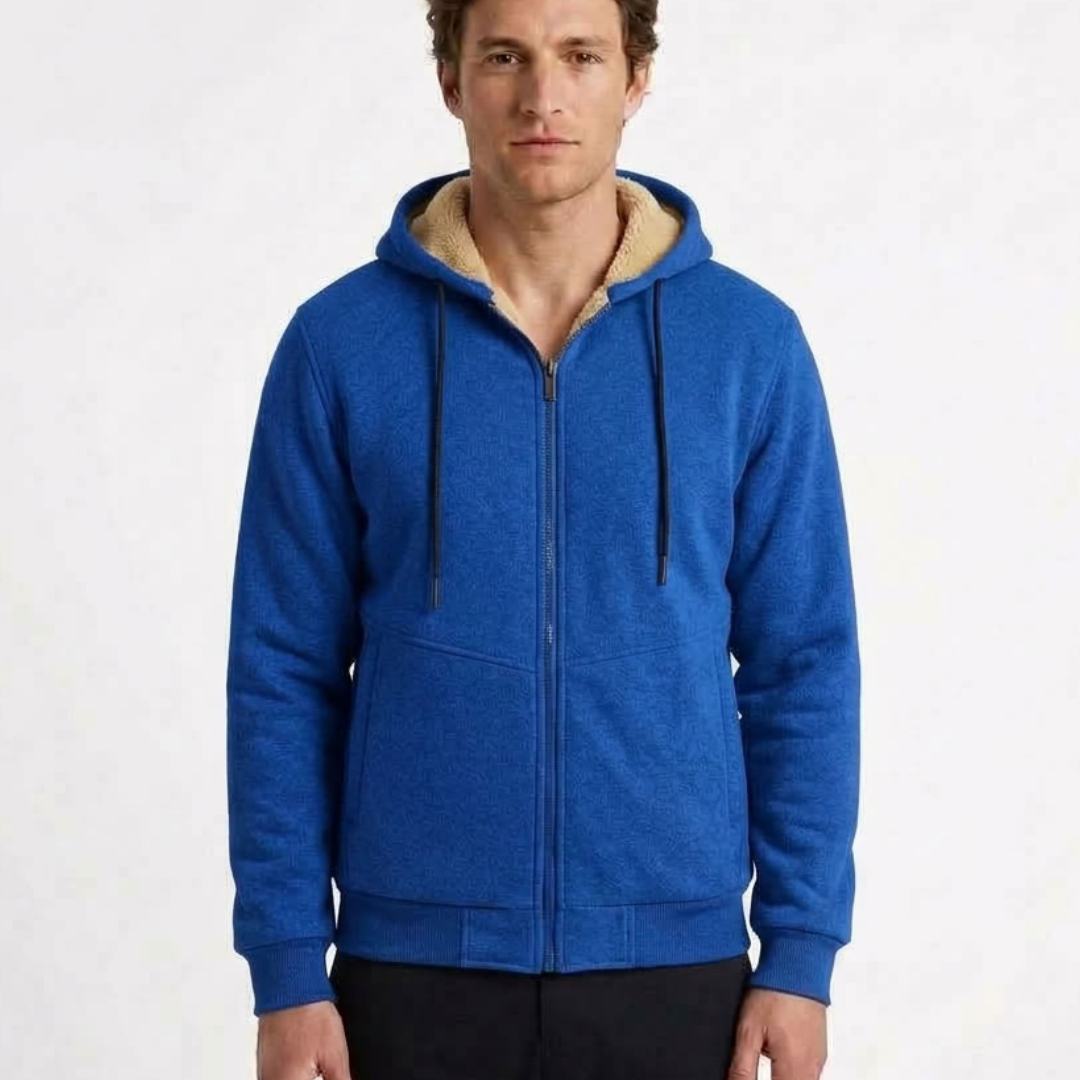 Cardigan Chaud À Capuche Pour Homme