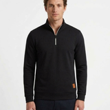 Pull À Col Zippé Et Manches Longues