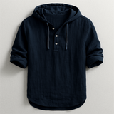 CELVOIR | CHEMISE À CAPUCHE EN LIN POUR HOMME