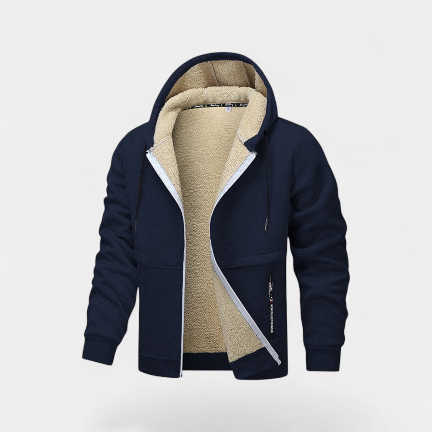 CELVOIR | CARDIGAN HOMME LAINE D’AGNEAU