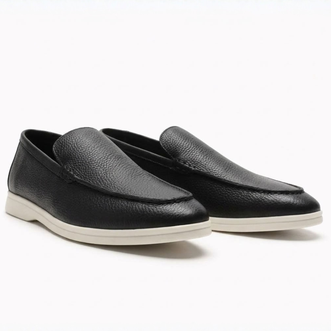 Mocassins À Enfiler Avec Coutures Pour Homme