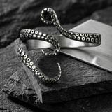 Bague Statement Enveloppante Motif Poulpe Pour Homme