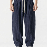 Pantalon Large À Cordon De Serrage Pour Homme