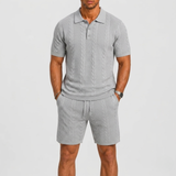 Celvoir | Ensemble Polo Manches Courtes Avec Short Pour Hommes