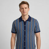 Celvoir | Polo Tricoté Avec Fermeture Boutonnée Pour Hommes