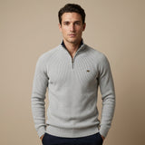 CELVOIR | PULL HOMMES À DEMI-ZIP