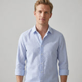 Celvoir | Chemise Texturée Avec Motif Vertical Pour Hommes