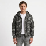 Veste D’Hiver Zippée À Capuche