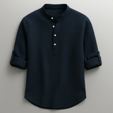 Celvoir | Chemise Ajustée Avec Manches Retroussables Pour Hommes
