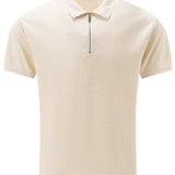 Celvoir | Polo Avec Col À Revers Et Fermeture Zippée Pour Hommes