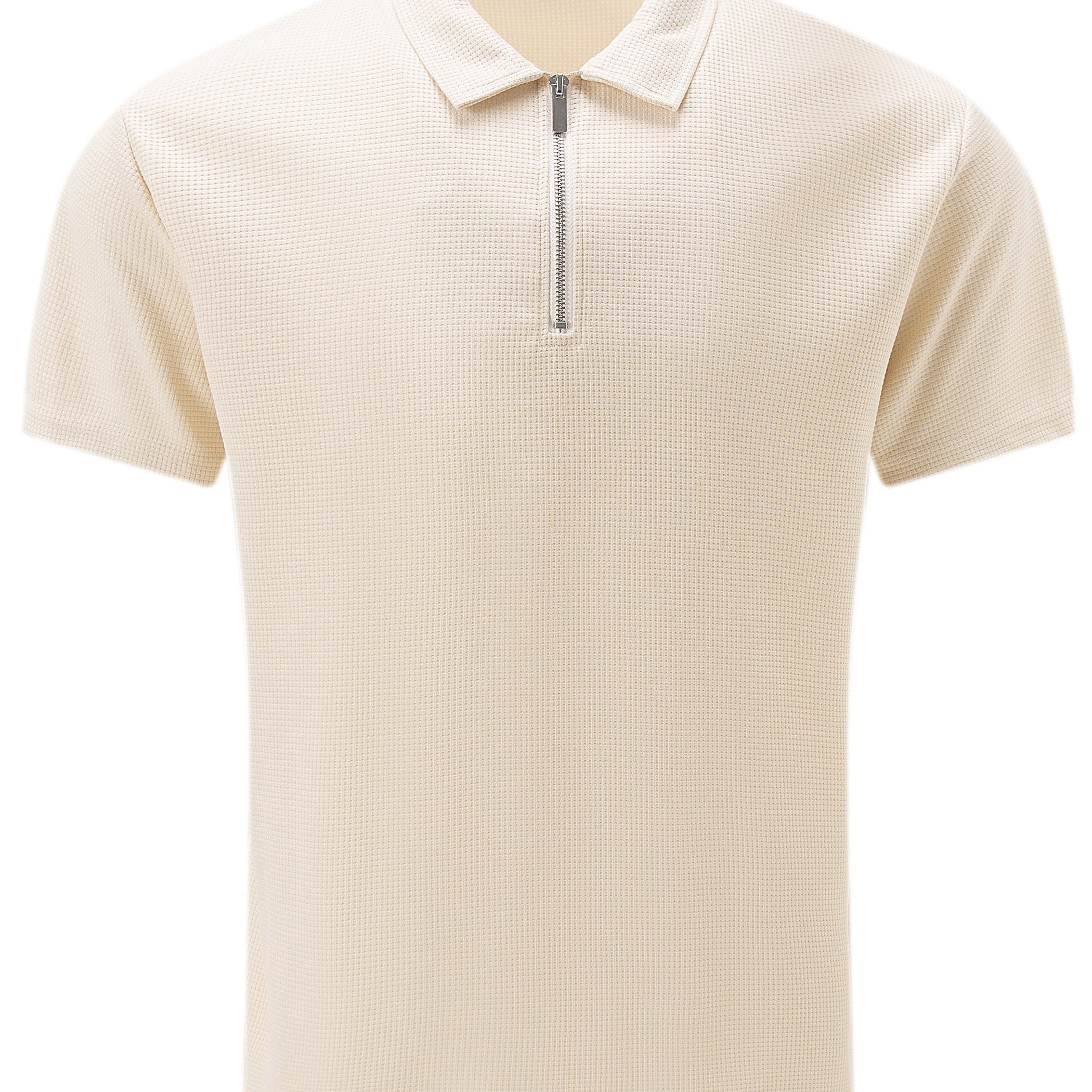 Celvoir | Polo Avec Col À Revers Et Fermeture Zippée Pour Hommes