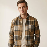 Celvoir | Chemise En Flanelle À Carreaux Pour Hommes