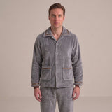 Celvoir | Ensemble De Pyjama D'Hiver En Polaire Pour Hommes