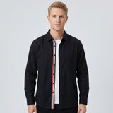Celvoir | Chemise Ajustée Avec Ourlet Arrondi Pour Hommes