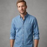 Celvoir | Chemise Décontractée Avec Poche Poitrine Pour Hommes