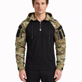 Pull Utilitaire Ajusté À Capuche