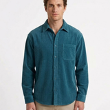Surchemise Texturée Boutonnée Pour Homme