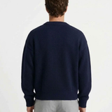 Pull Oversize Texturé À Col Rond