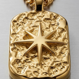 Collier Doré À Pendentif Ibiza Pour Hommes
